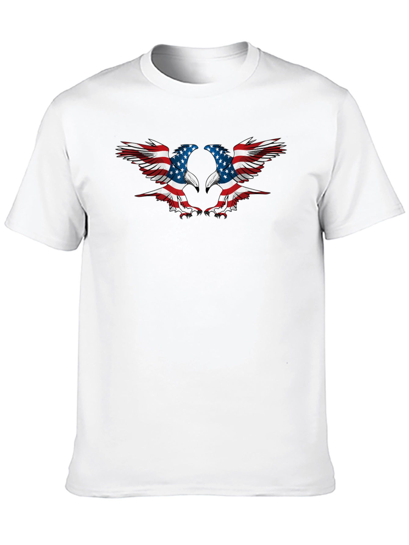 American Flag Eagle Graphic Tee