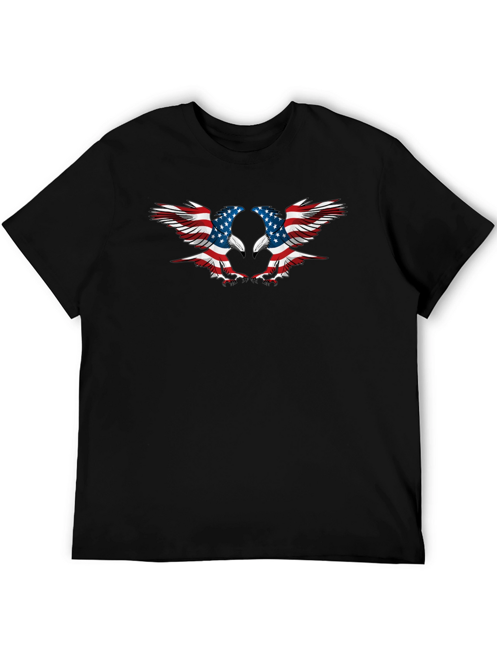 American Flag Eagle Graphic Tee
