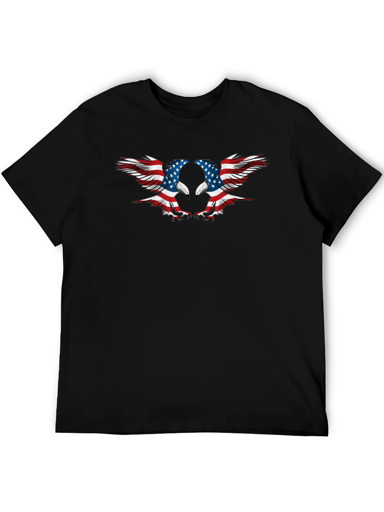 American Flag Eagle Graphic Tee