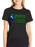 Relentless Warrior Black Graphic Tee