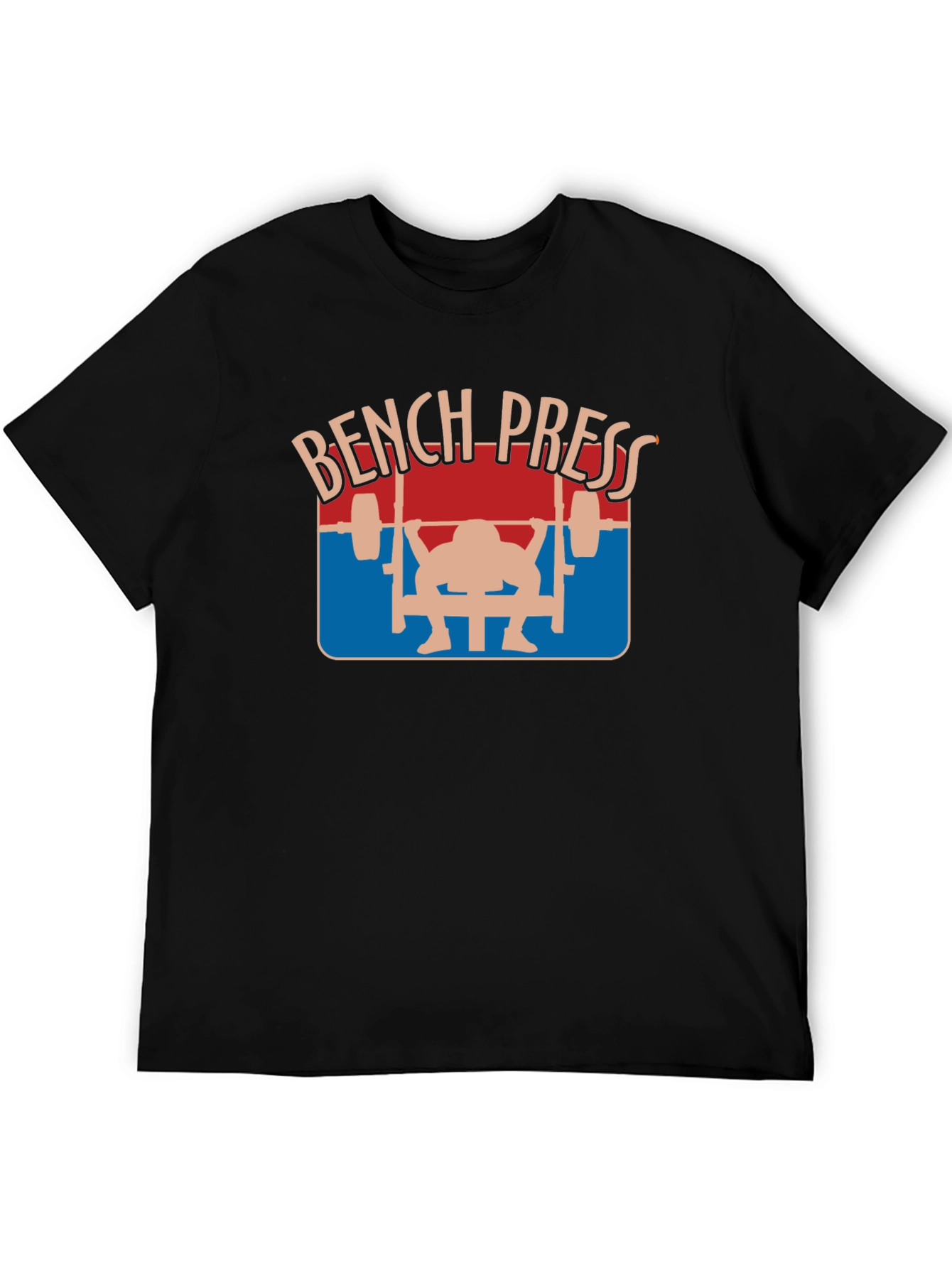 Bench Press Graphic Tee - Workout Motivation
