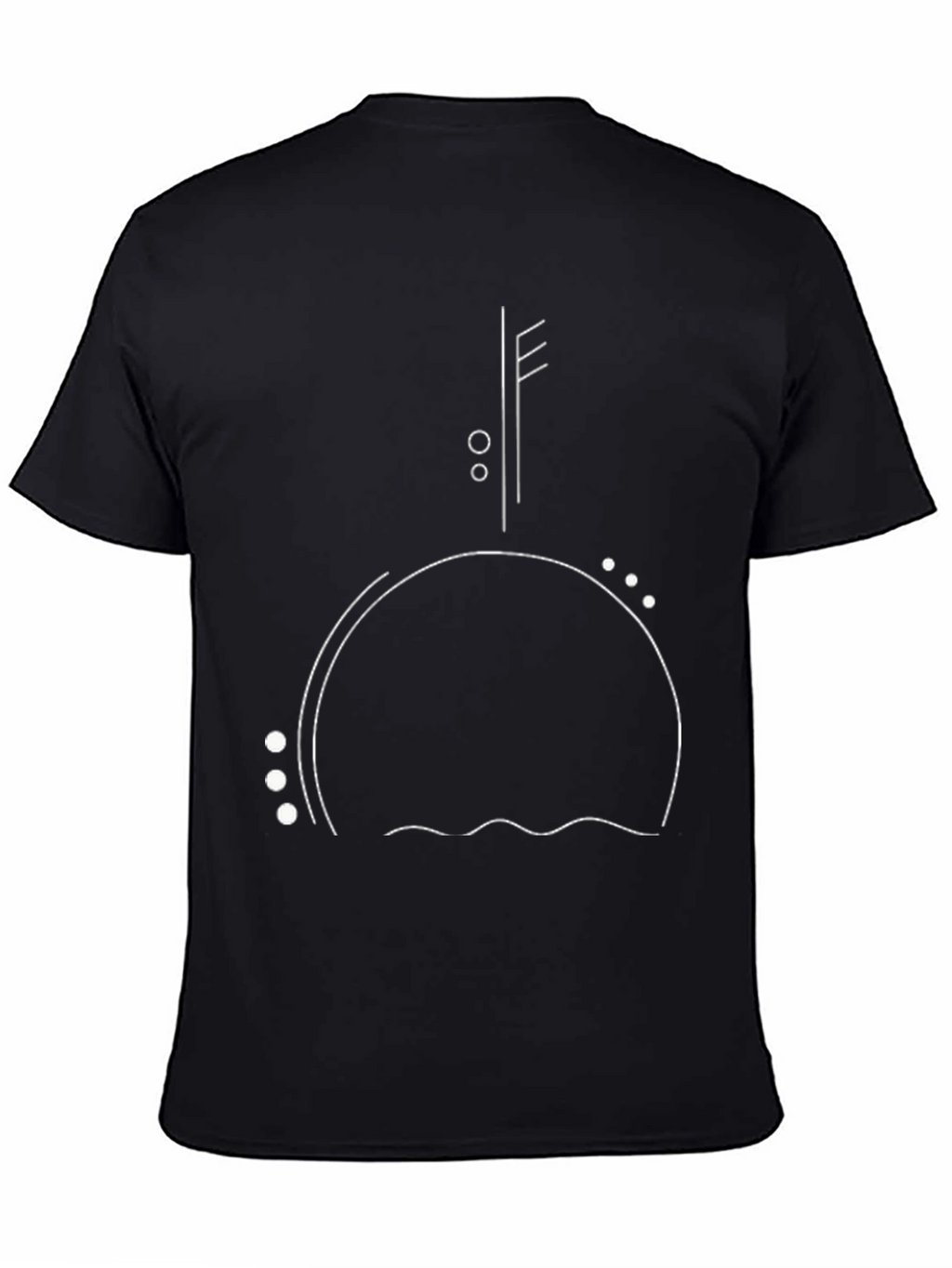 Abstract Graphic Tee - Minimalist Design