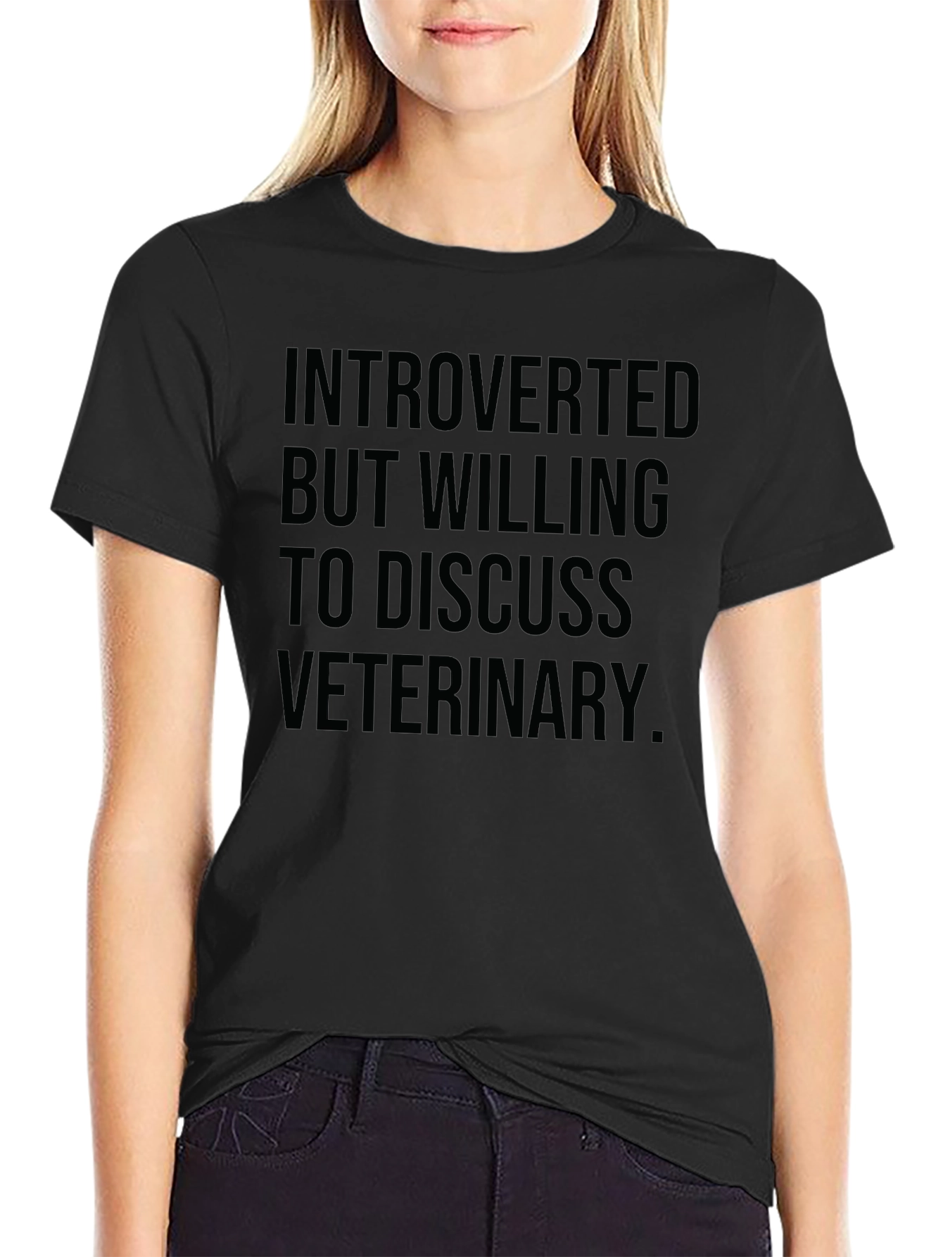 Introverted Veterinary T-Shirt