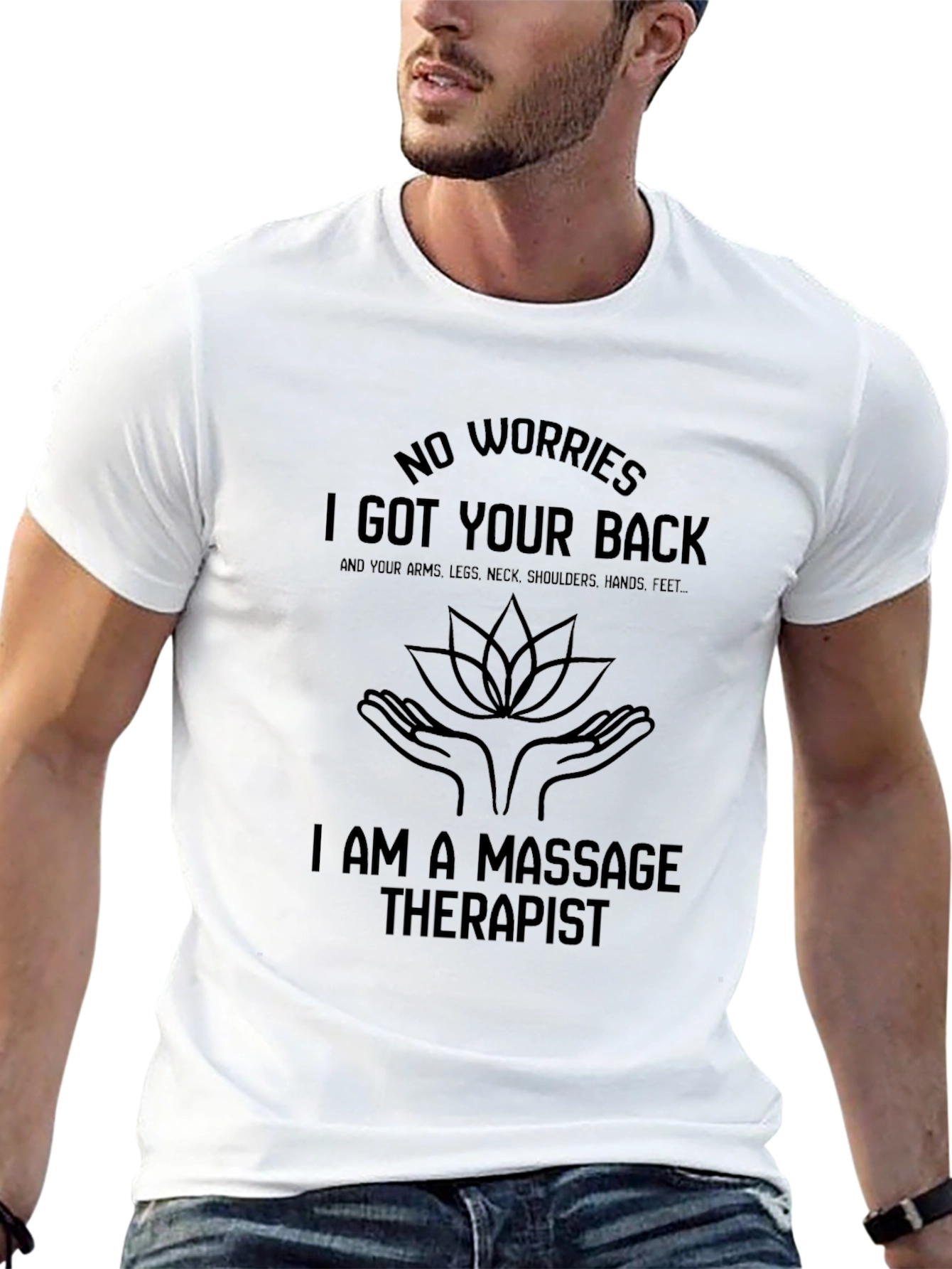 Massage Therapist T-Shirt - I Got Your Back