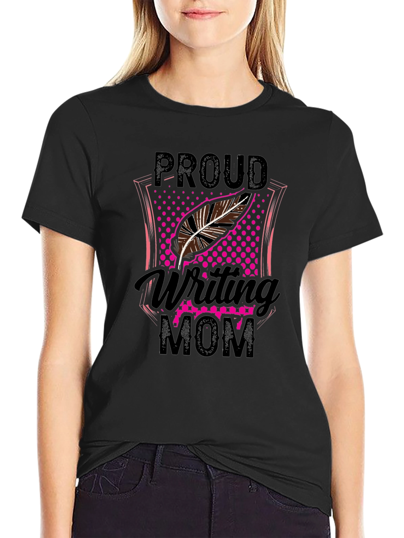 Proud Writing Mom T-Shirt - Gift for Author