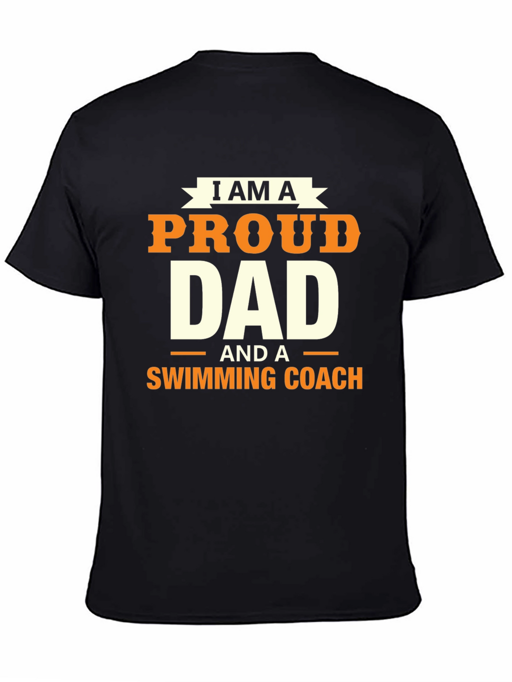 Proud Dad Swimming Coach T-Shirt