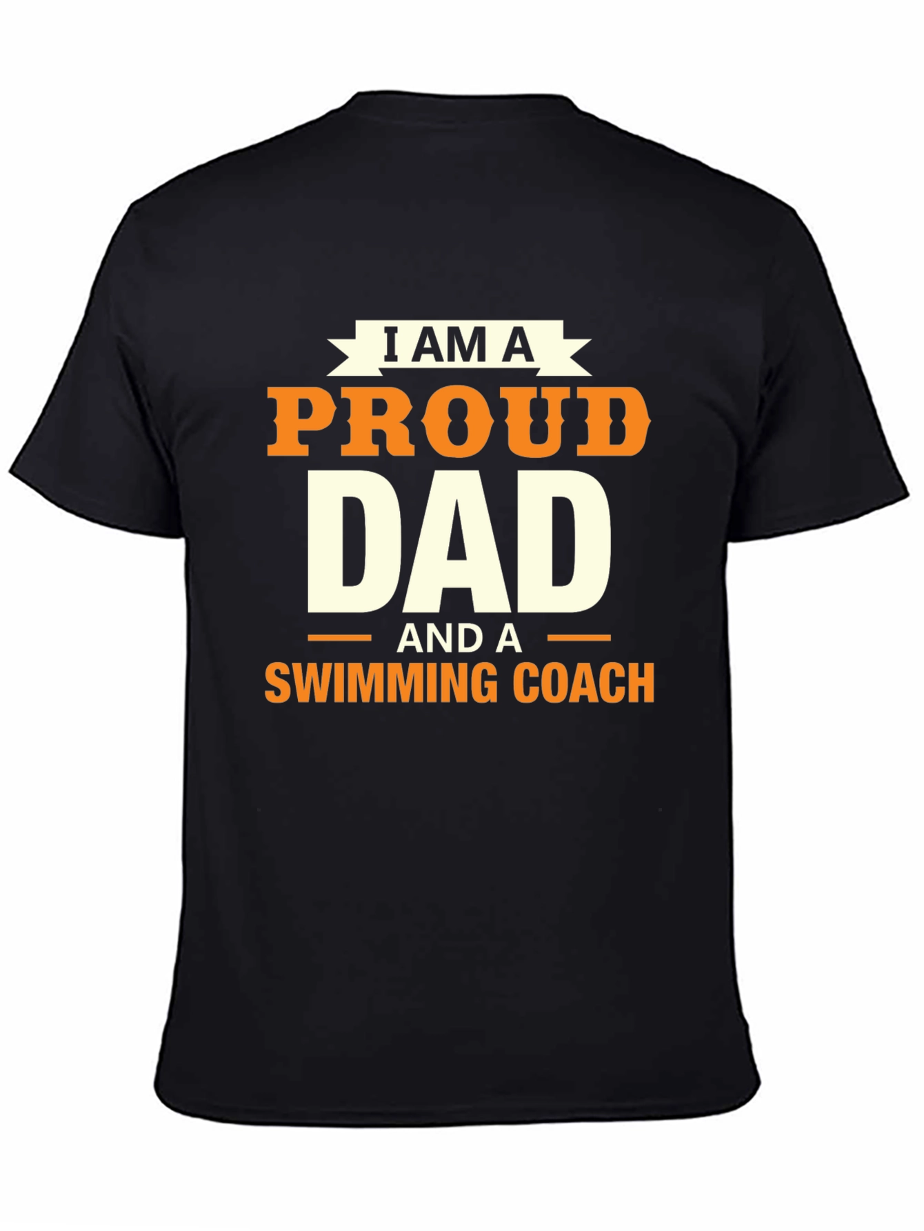 Proud Dad Swimming Coach T-Shirt