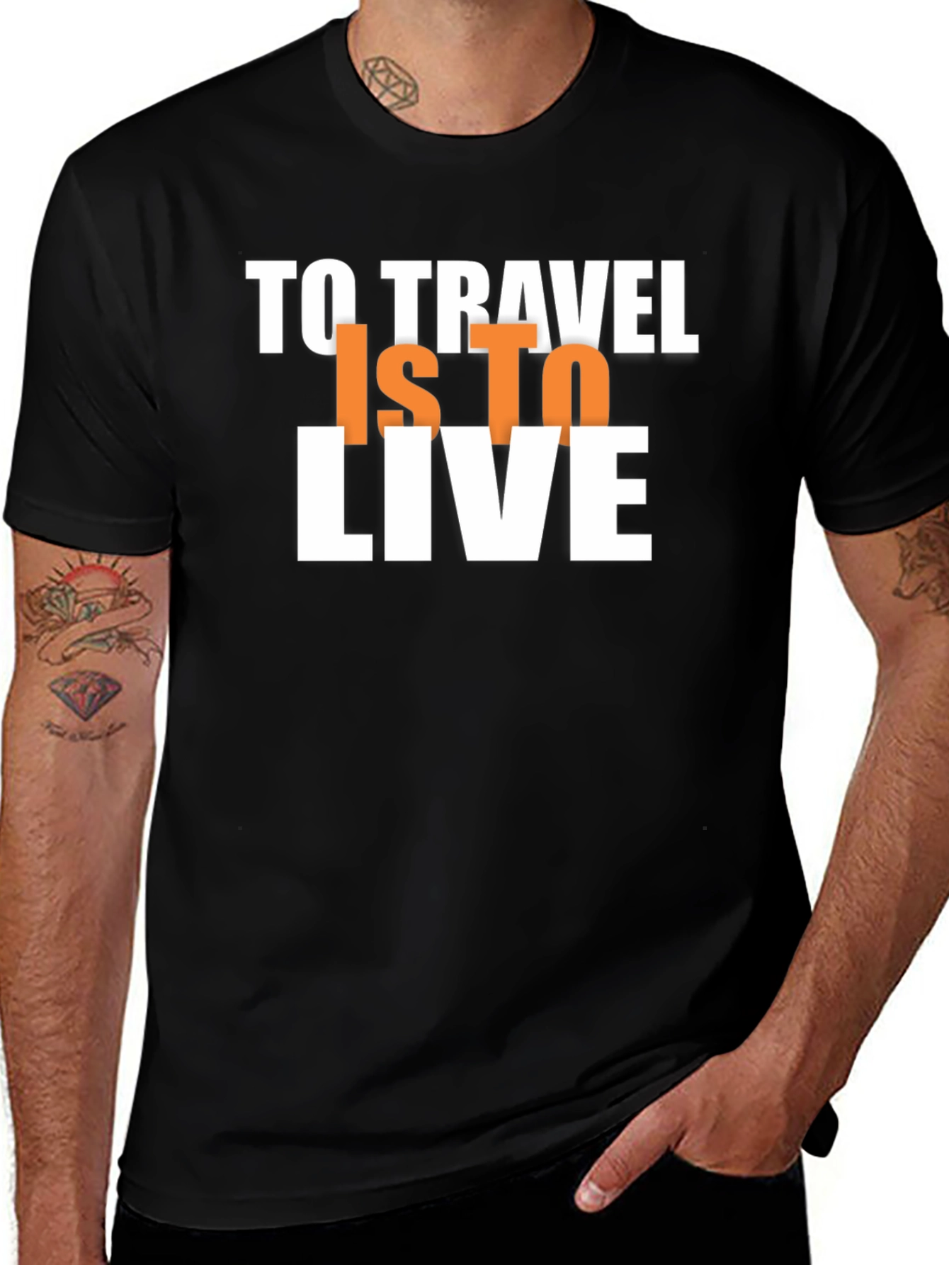 Travel to Live Graphic Tee - Short Sleeve