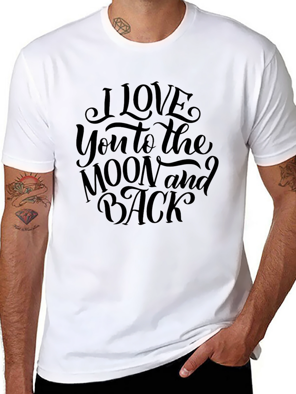 I Love You to the Moon and Back T-Shirt