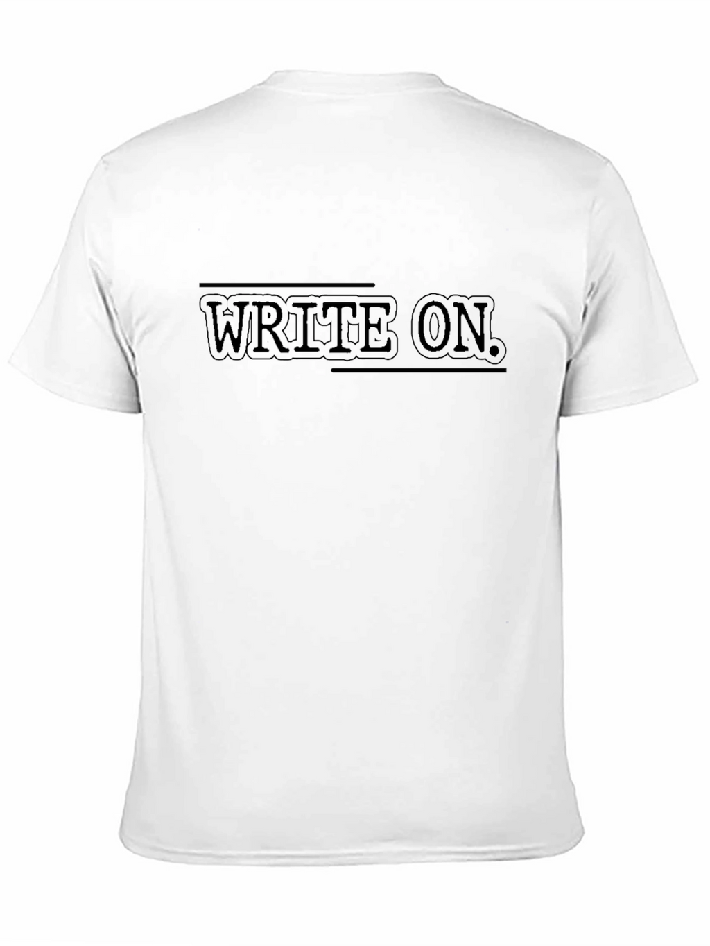 Write On Graphic Tee - Stylish Comfort
