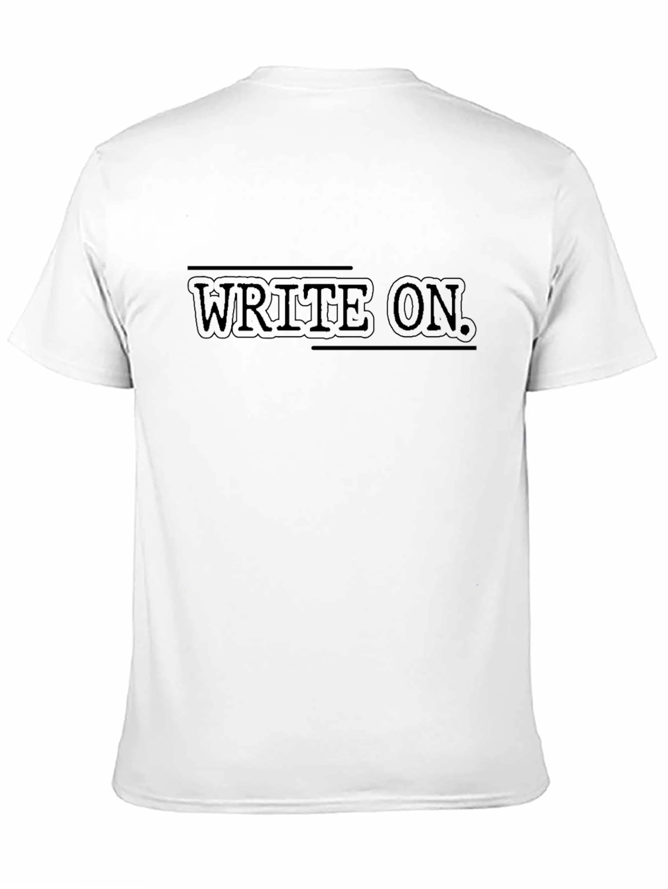 Write On Graphic Tee - Stylish Comfort