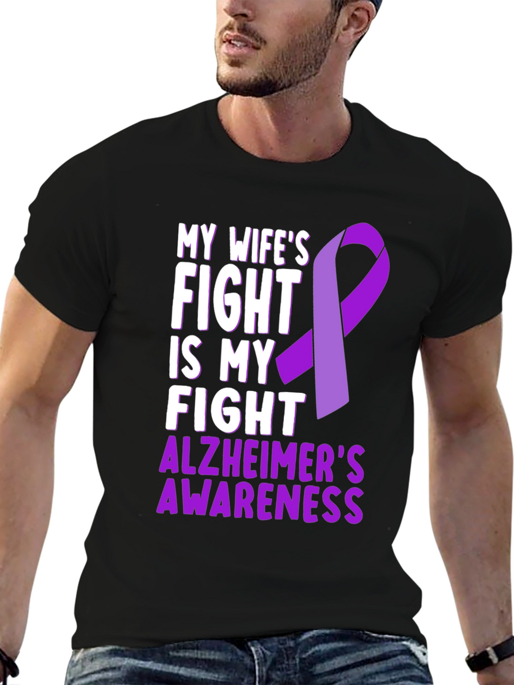 Alzheimers Awareness Support T-Shirt