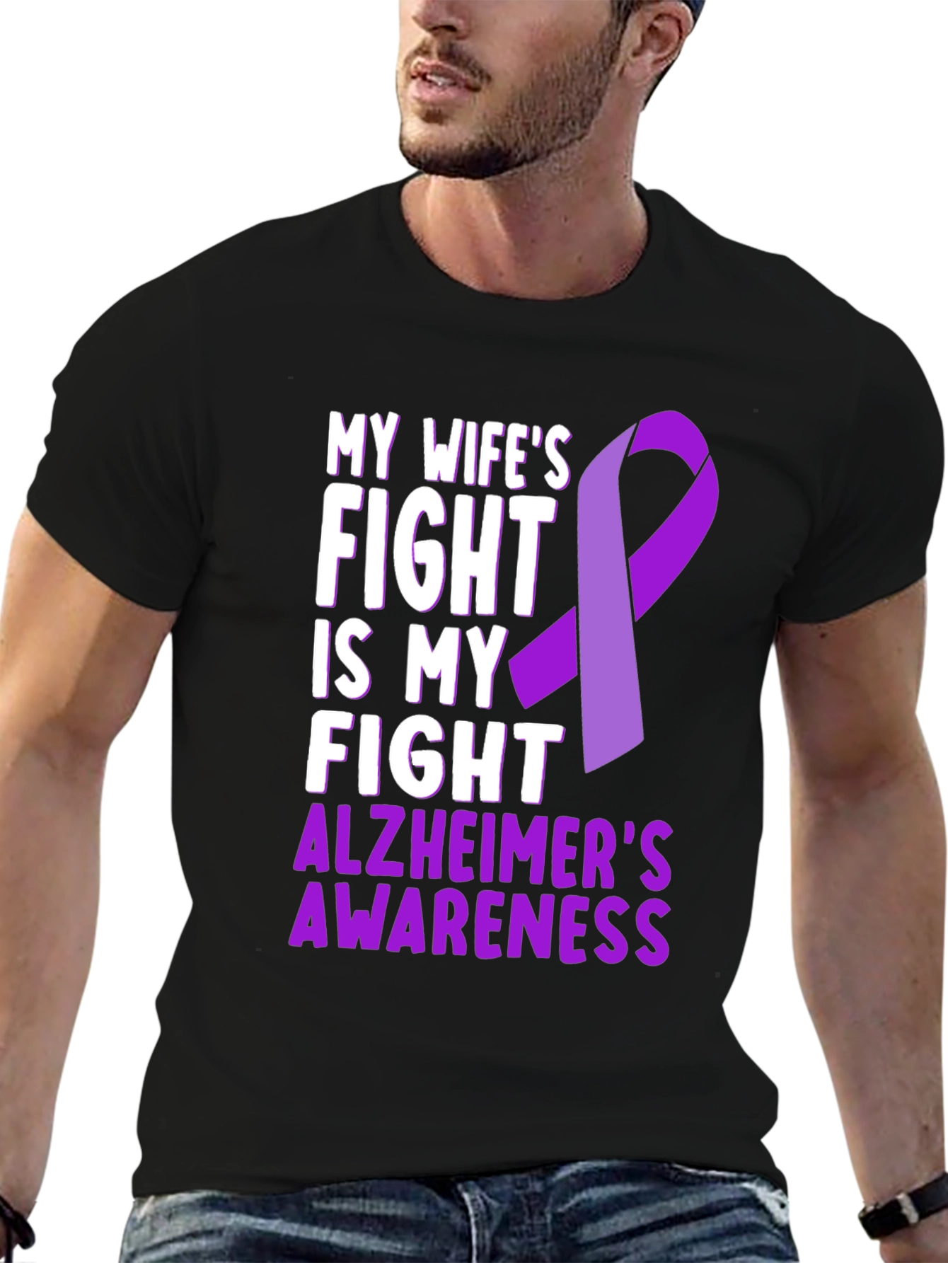 Alzheimers Awareness Support T-Shirt