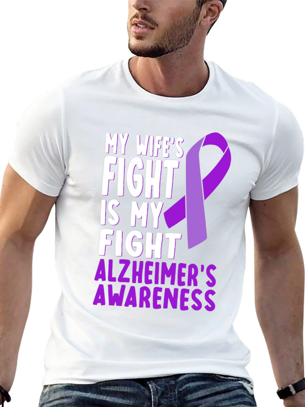 Alzheimers Awareness Support T-Shirt