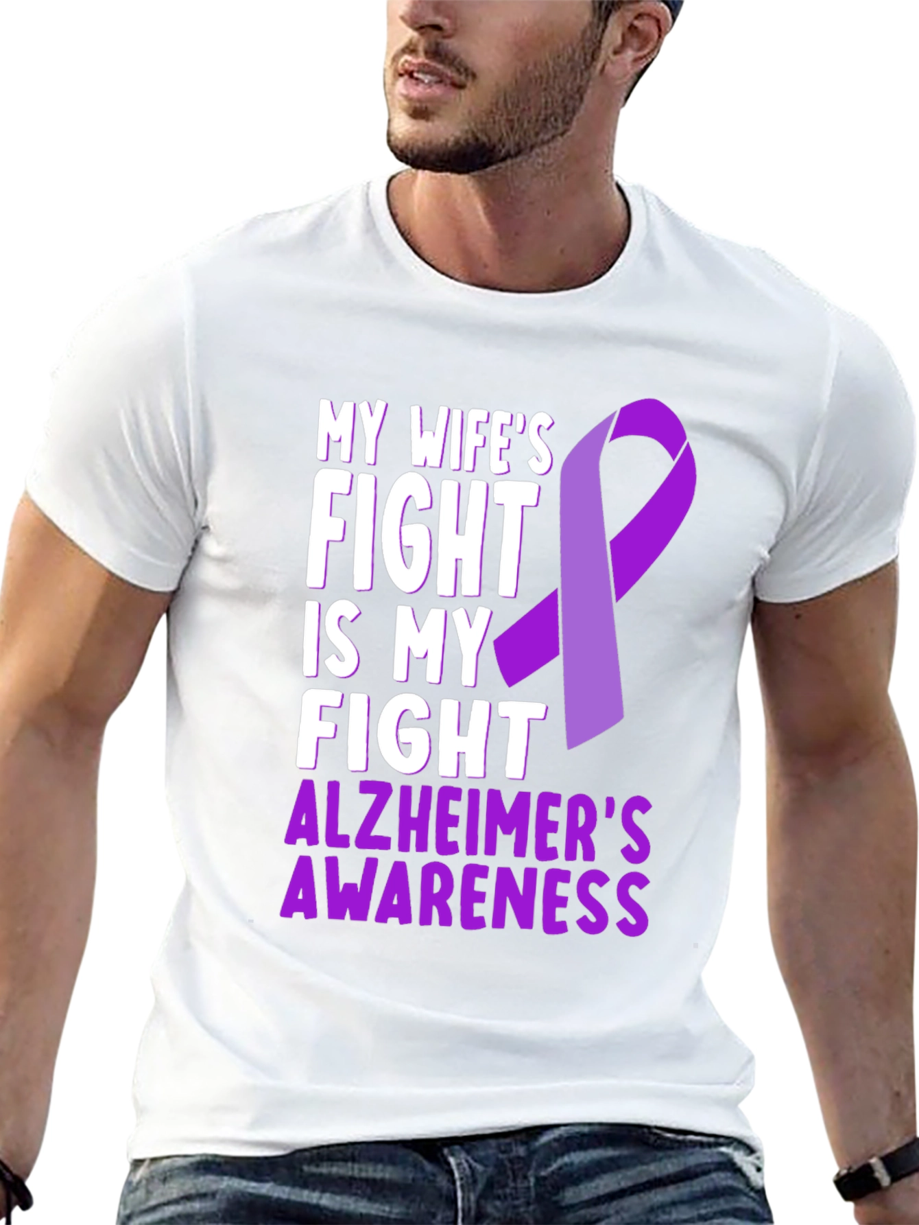 Alzheimers Awareness Support T-Shirt