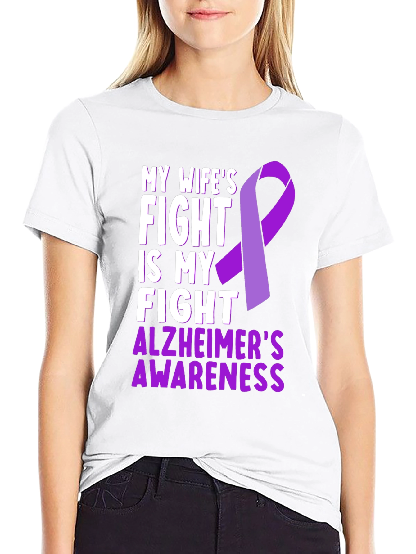 Alzheimers Awareness Support T-Shirt