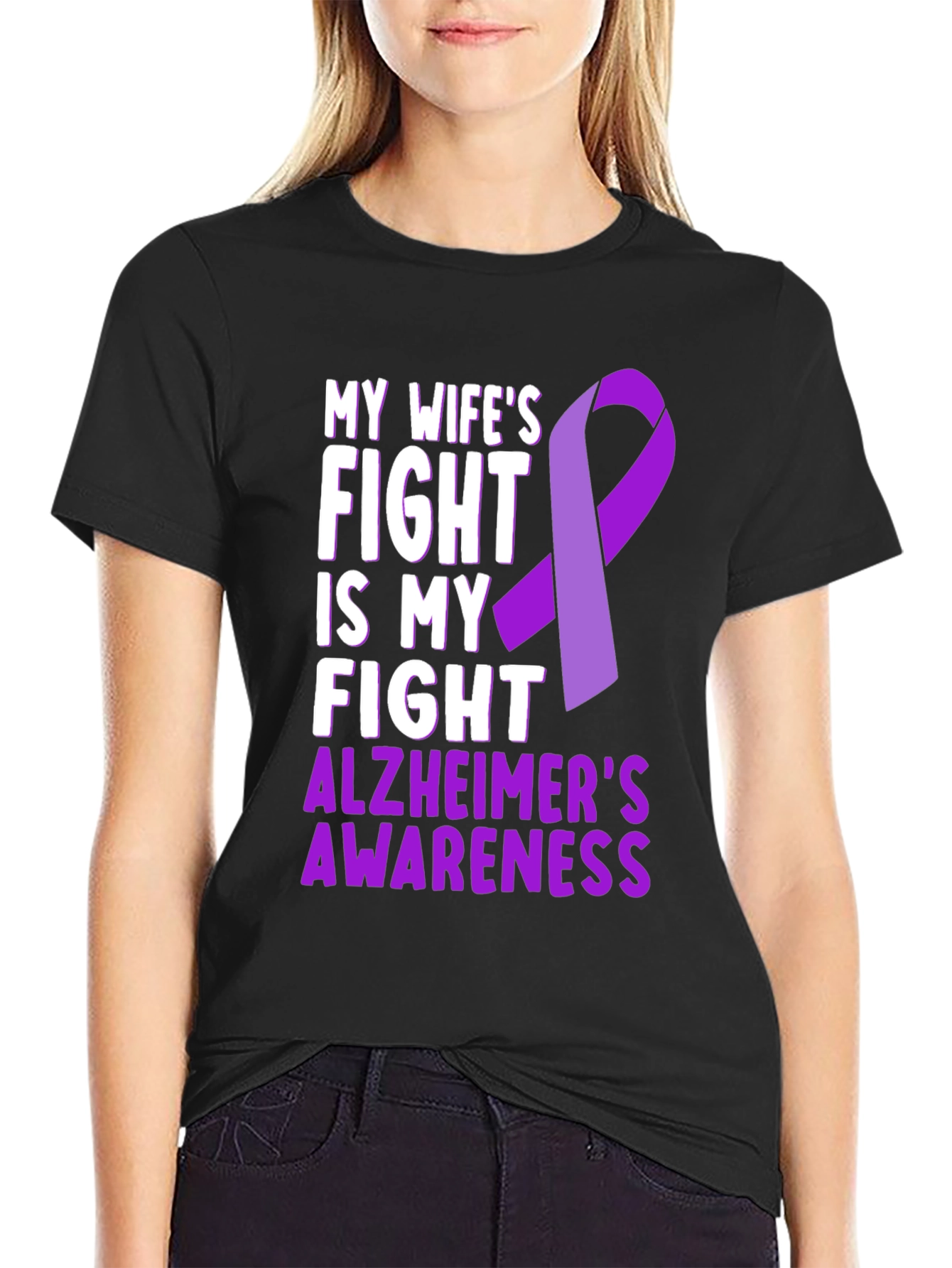Alzheimers Awareness Support T-Shirt
