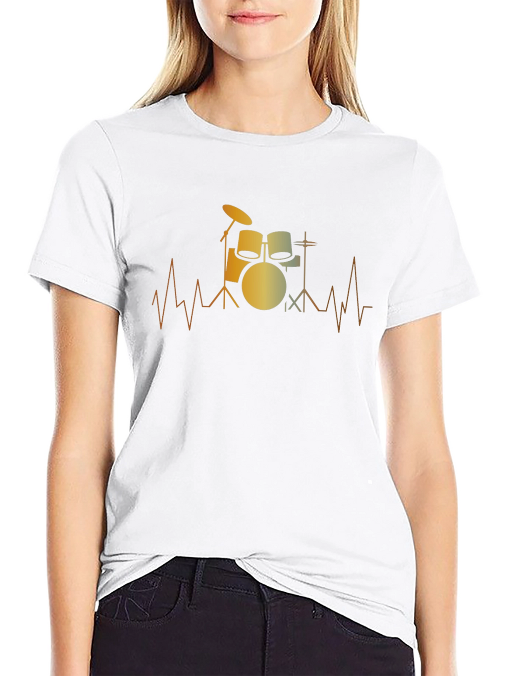 Drum Beat T-Shirt - Music Lover Tee