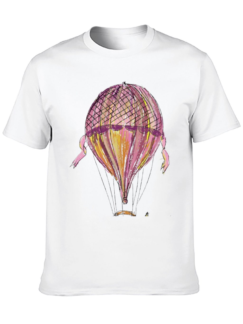 Balloon Graphic Tee - Black