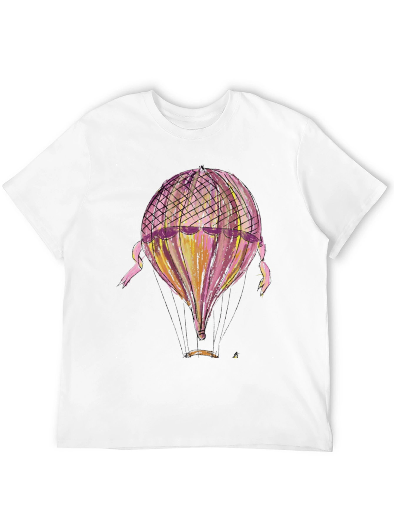 Balloon Graphic Tee - Black