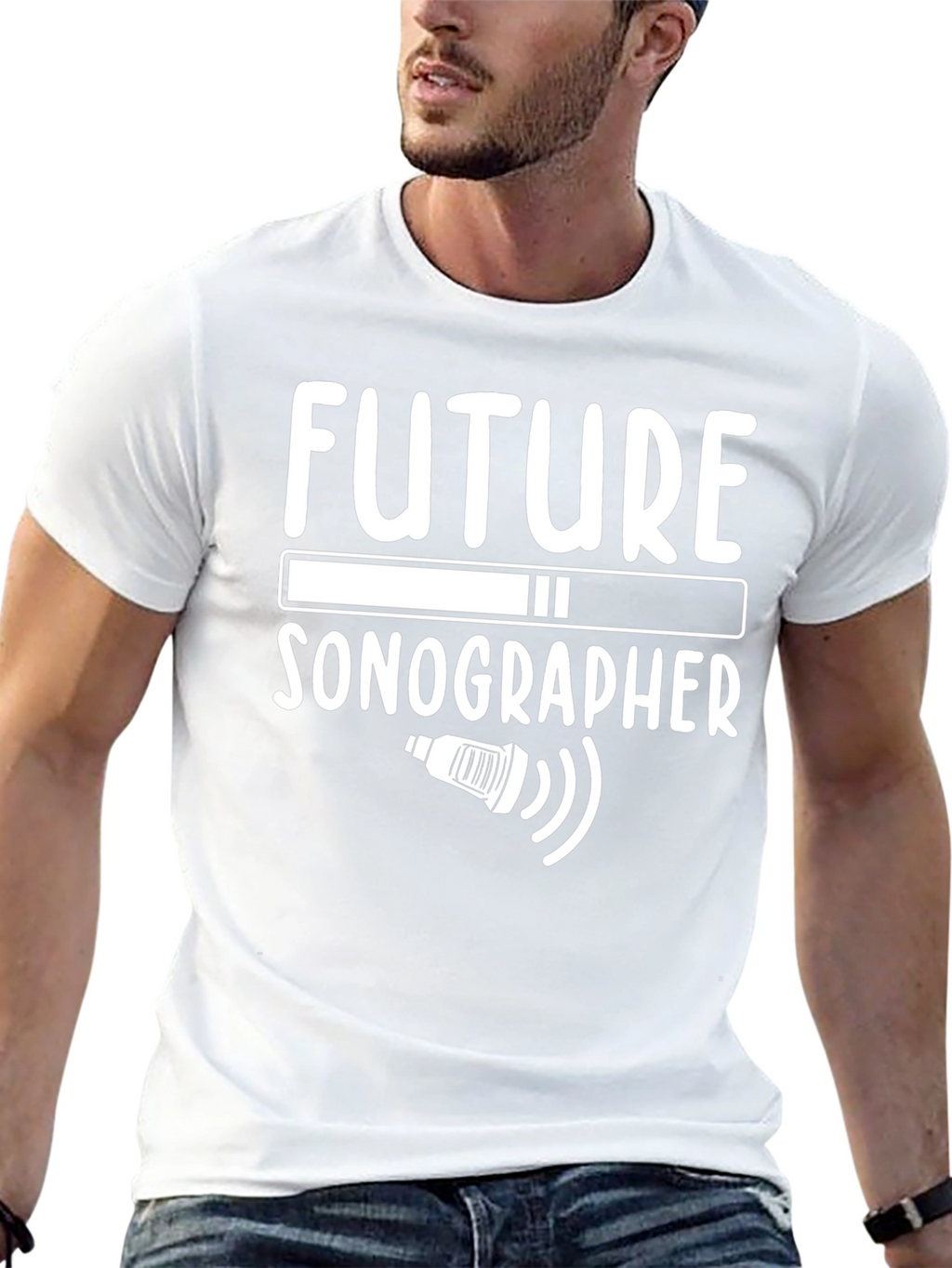Future Sonographer T-Shirt Medical Profession Tee