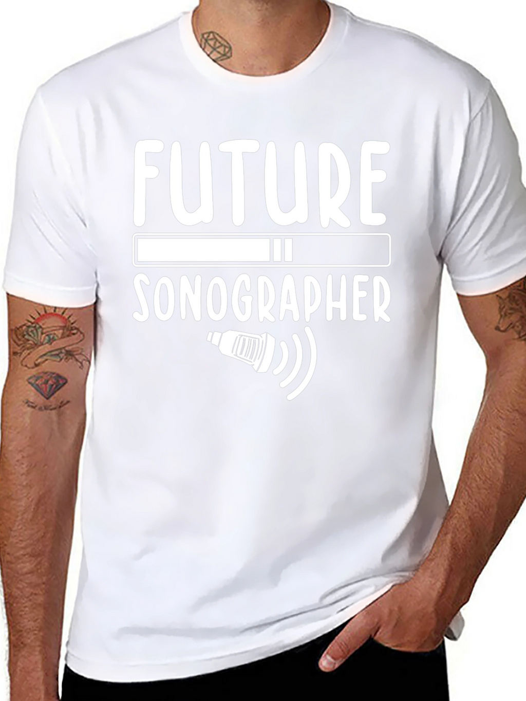 Future Sonographer T-Shirt Medical Profession Tee
