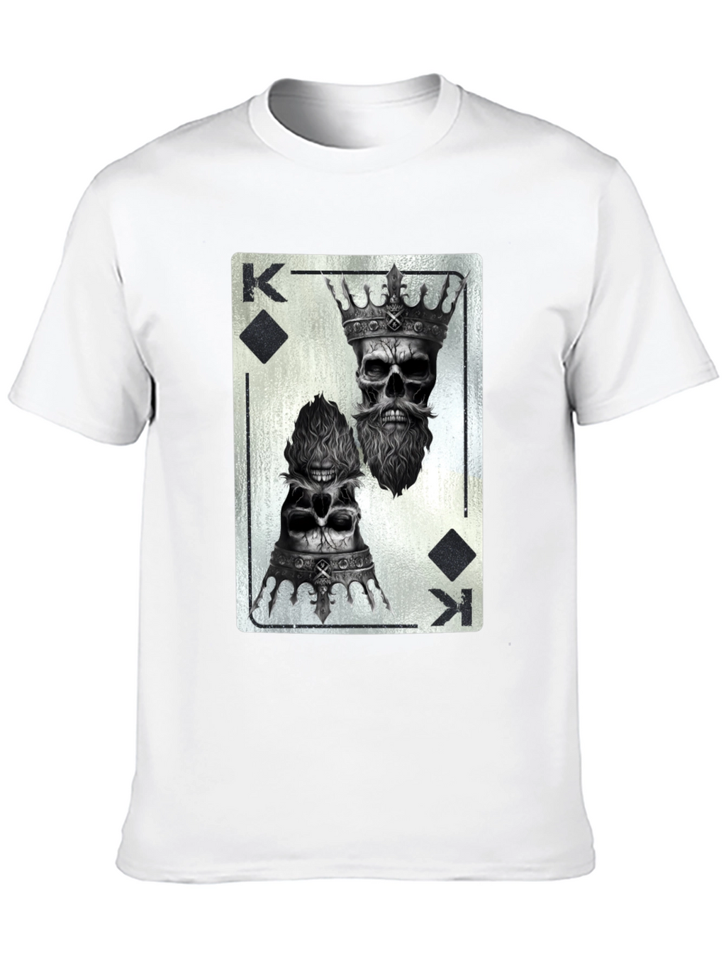 King of Skulls Graphic Tee - Black
