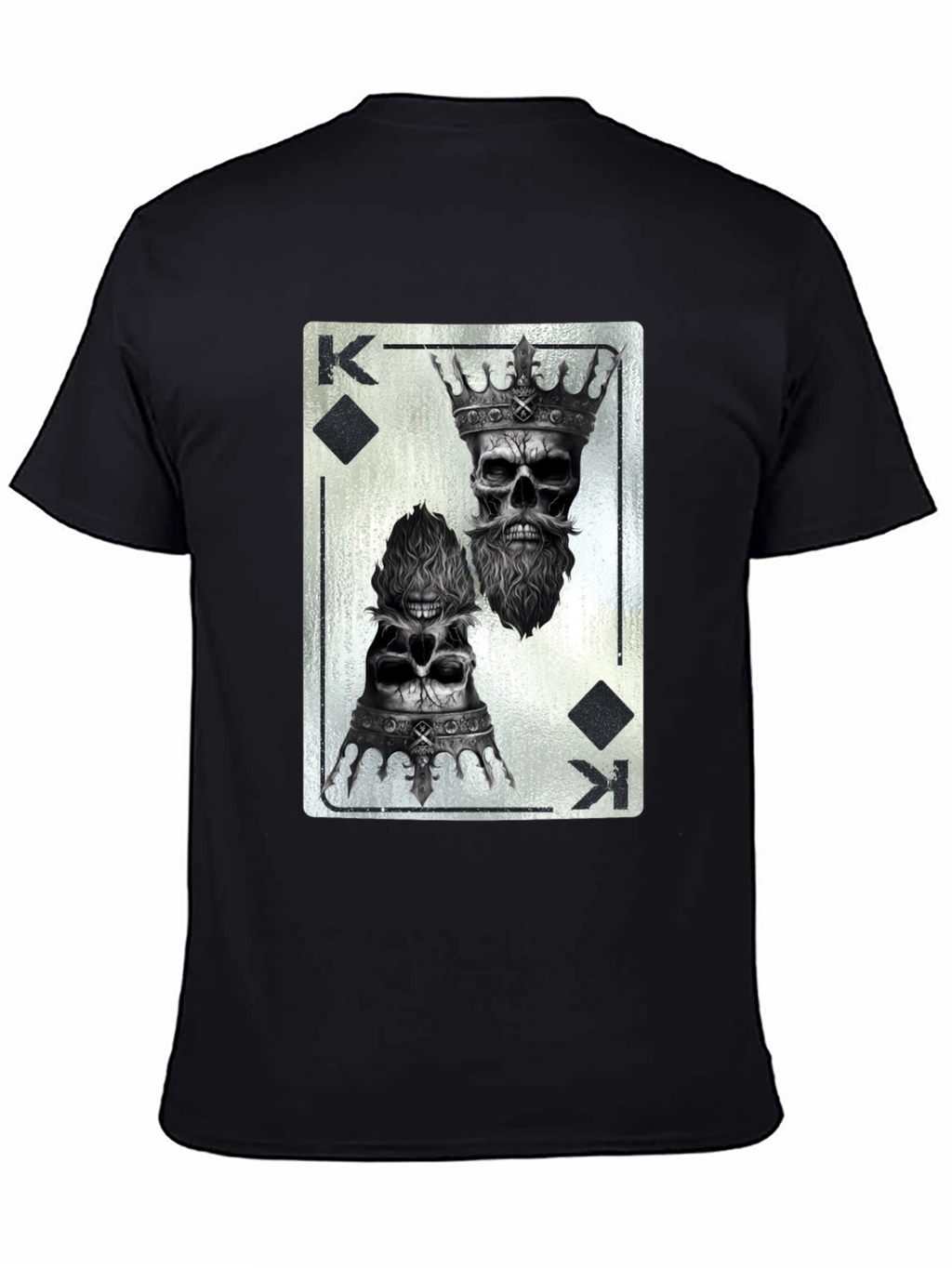 King of Skulls Graphic Tee - Black