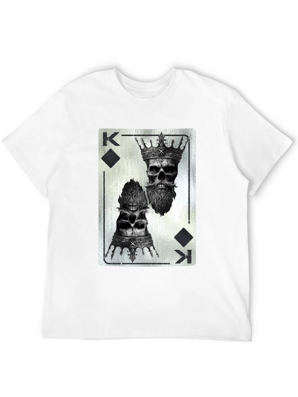 King of Skulls Graphic Tee - Black