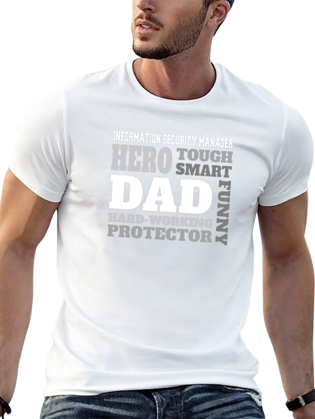 Information Security Manager Dad T-Shirt