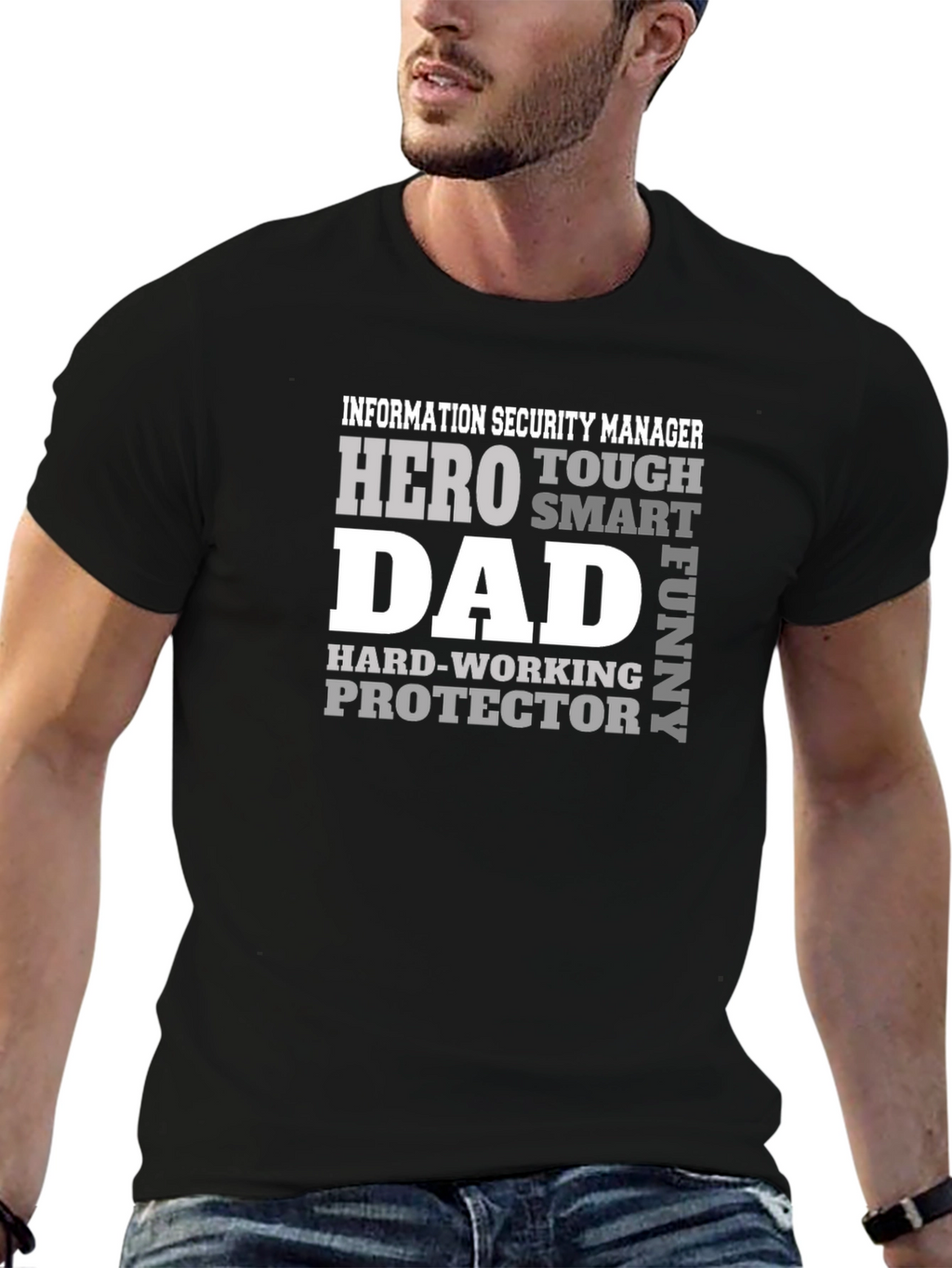 Information Security Manager Dad T-Shirt