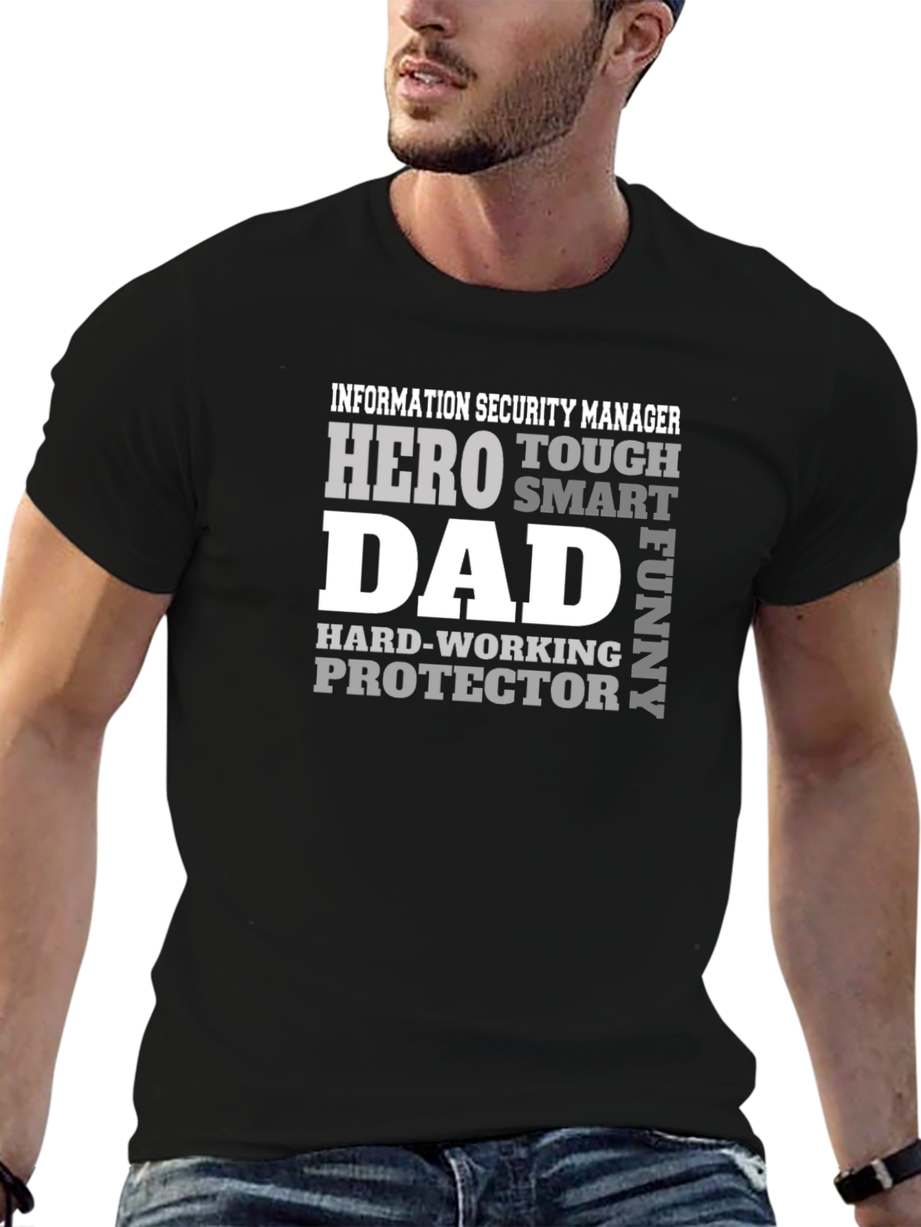 Information Security Manager Dad T-Shirt