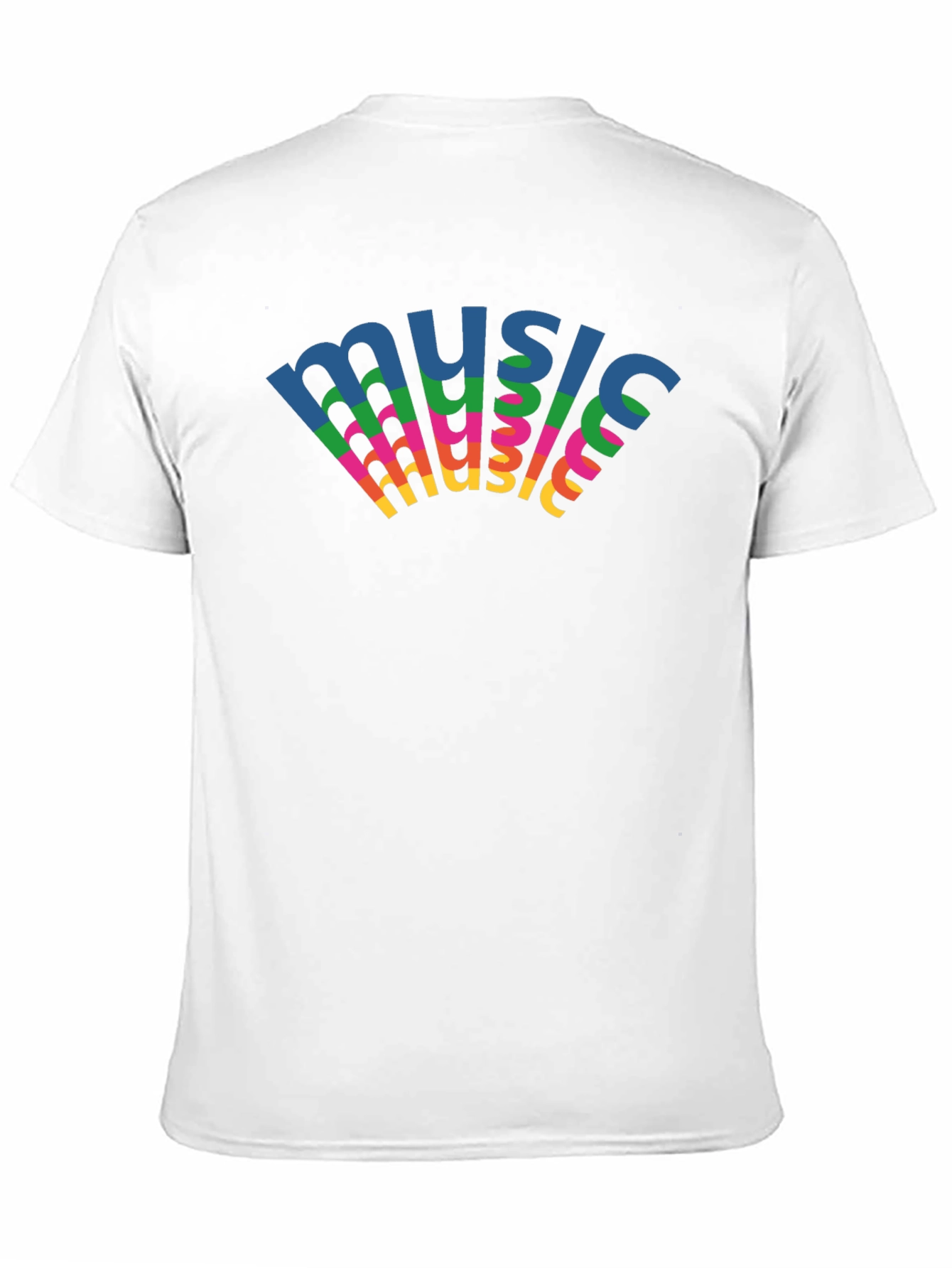 Retro Music Graphic Tee - Black