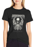 Harbinger Skull Graphic Tee - Black