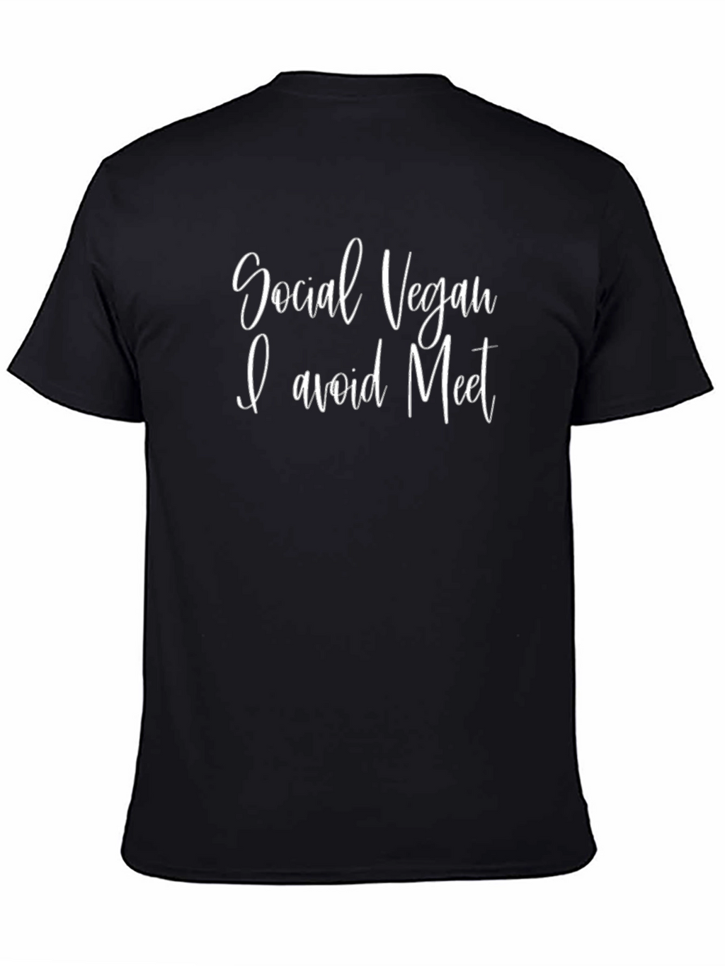 Social Vegan T-Shirt - I Avoid Meat