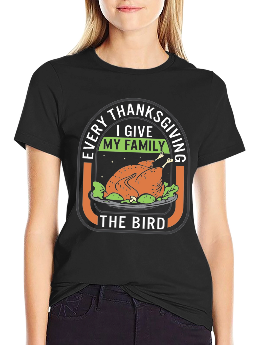 Thanksgiving Turkey T-Shirt - Funny Holiday Tee