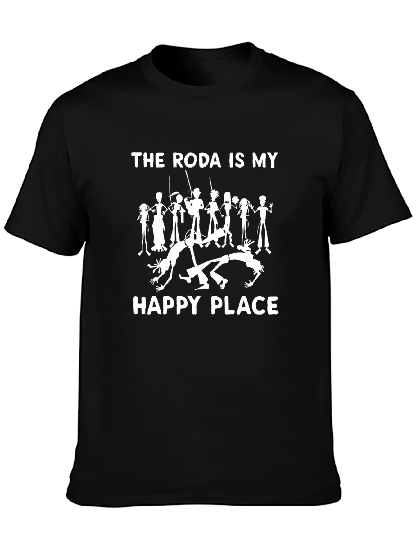 Capoeira Roda Is My Happy Place Graphic Tee