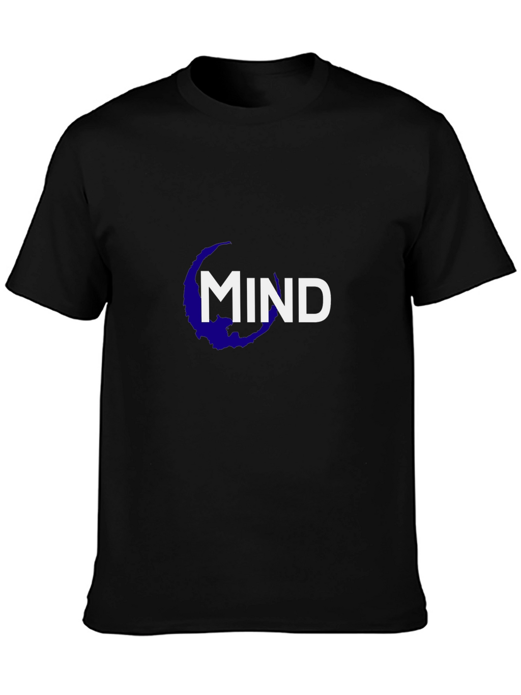 Mind Graphic Tee - Unisex Black T-Shirt