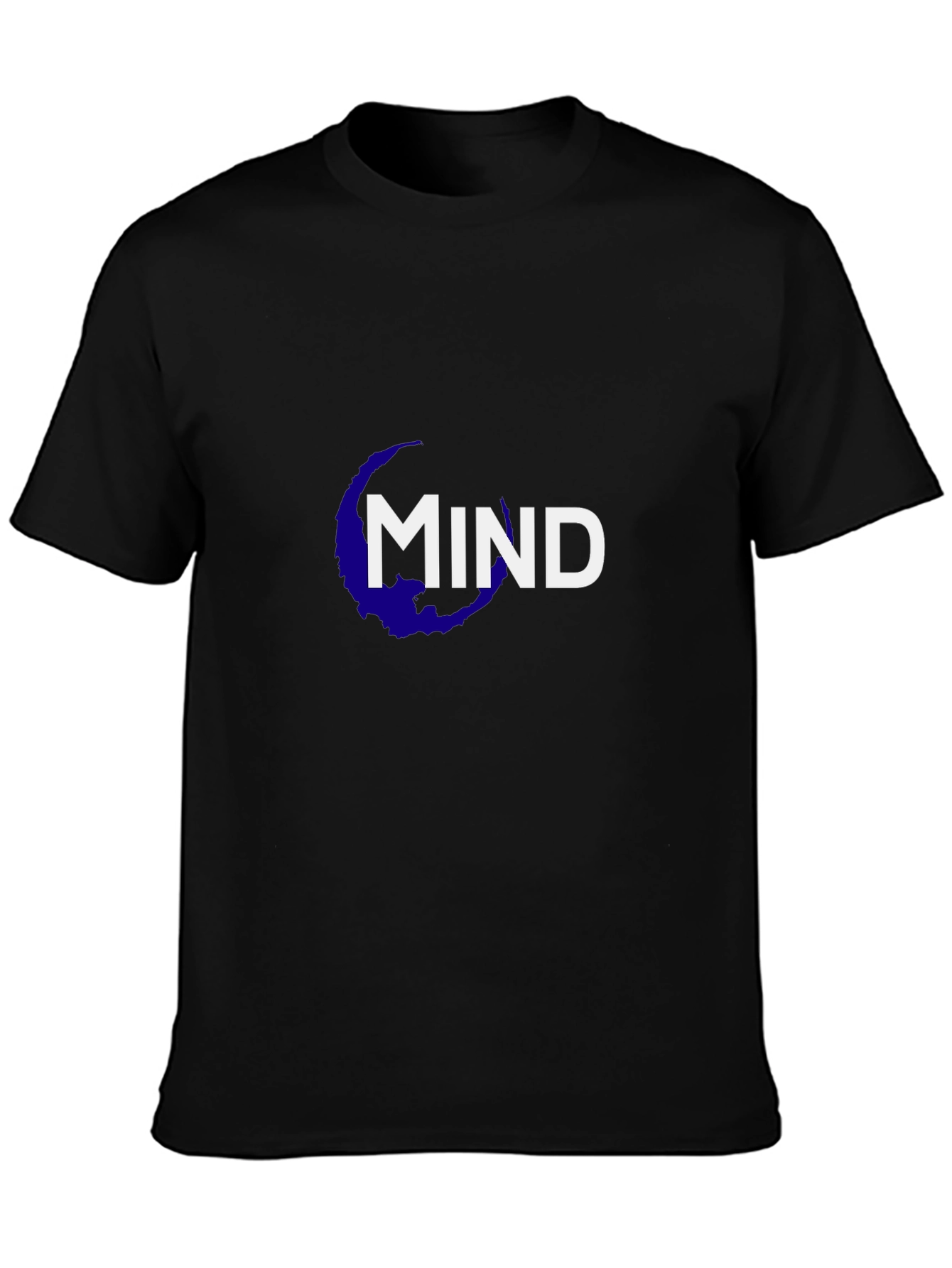 Mind Graphic Tee - Unisex Black T-Shirt
