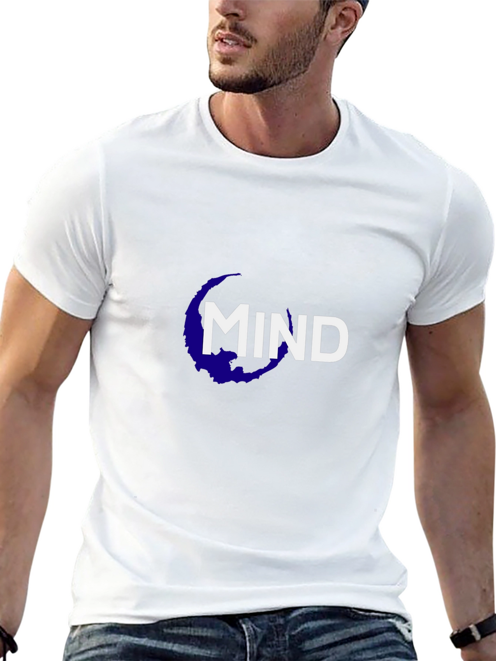 Mind Graphic Tee - Unisex Black T-Shirt
