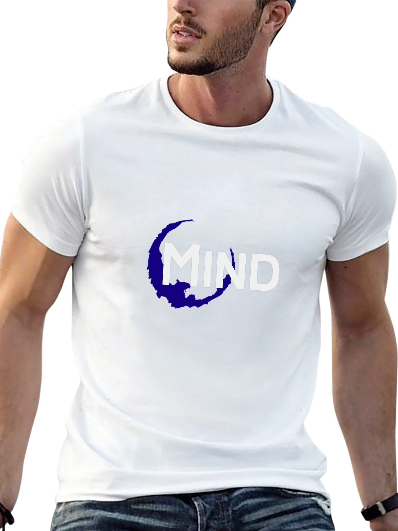 Mind Graphic Tee - Unisex Black T-Shirt