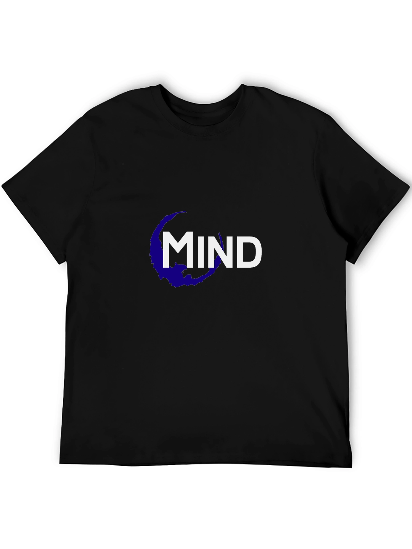 Mind Graphic Tee - Unisex Black T-Shirt