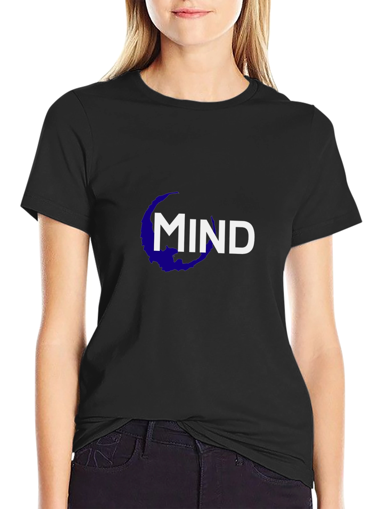 Mind Graphic Tee - Unisex Black T-Shirt