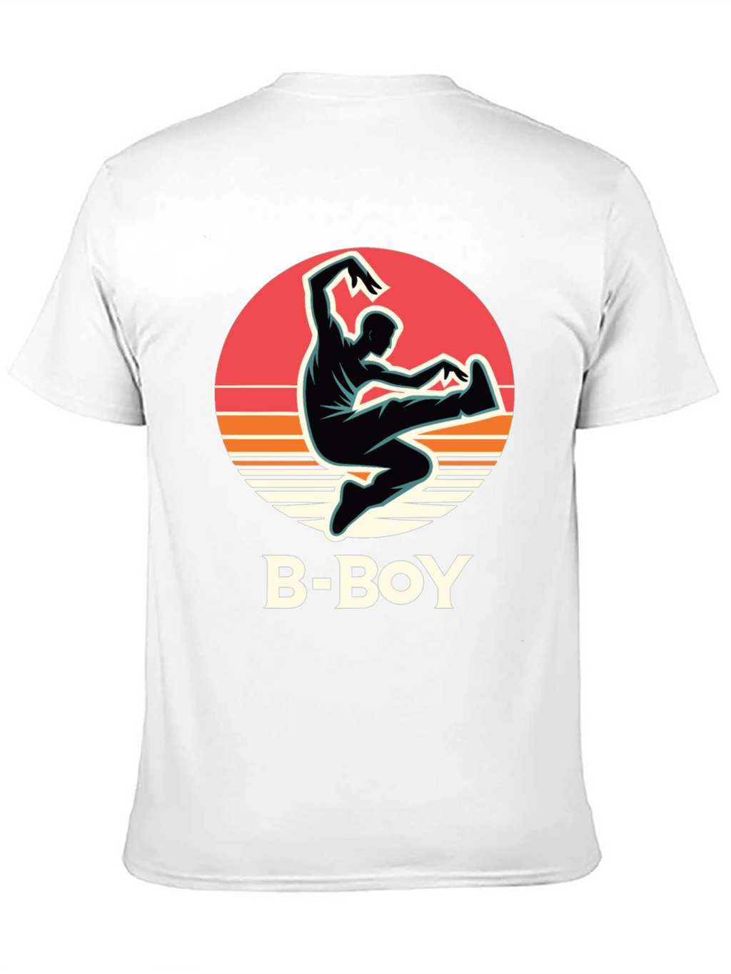 B-Boy Graphic Tee - Retro Dance Style