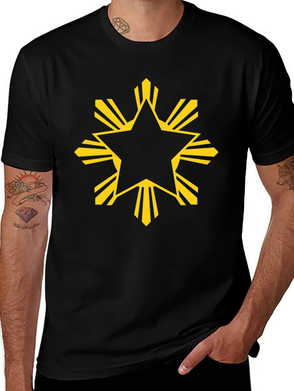 Filipino Star Ray T-Shirt