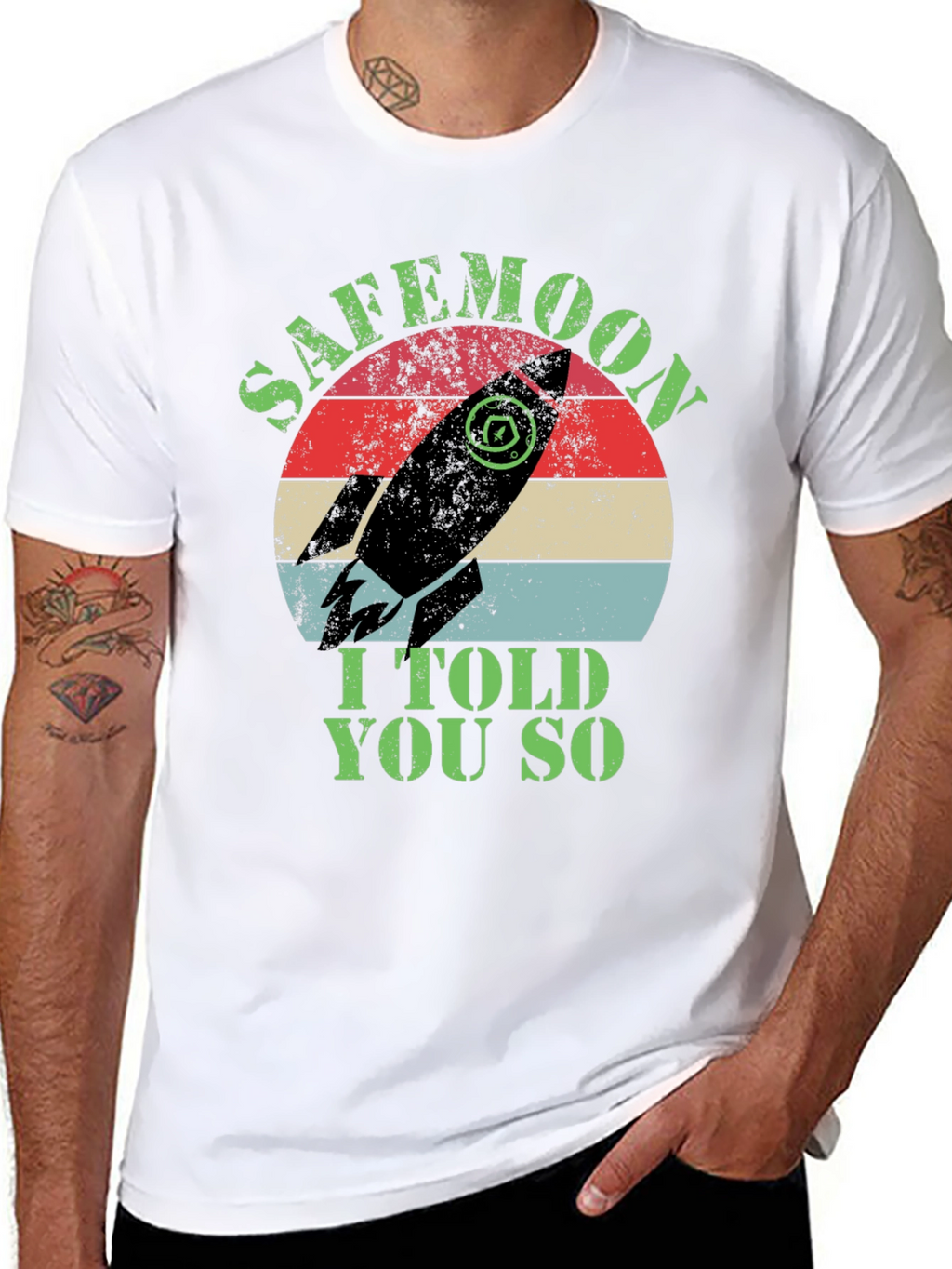 Safemoon I Told You So Black T-Shirt