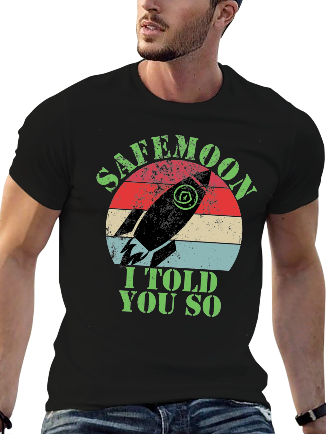 Safemoon I Told You So Black T-Shirt