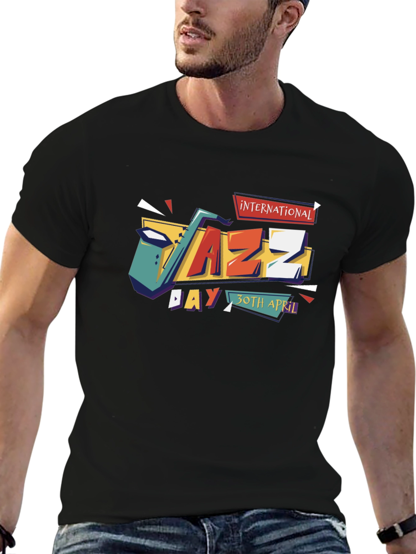 International Jazz Day Graphic T-Shirt - 30th April