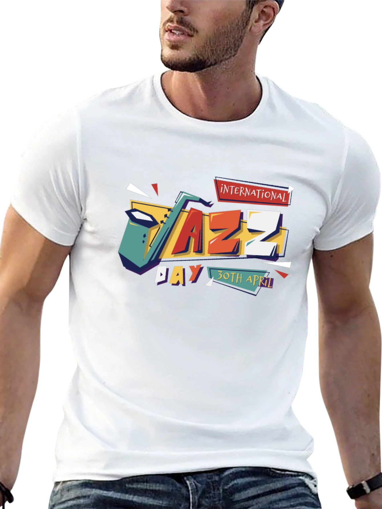 International Jazz Day Graphic T-Shirt - 30th April