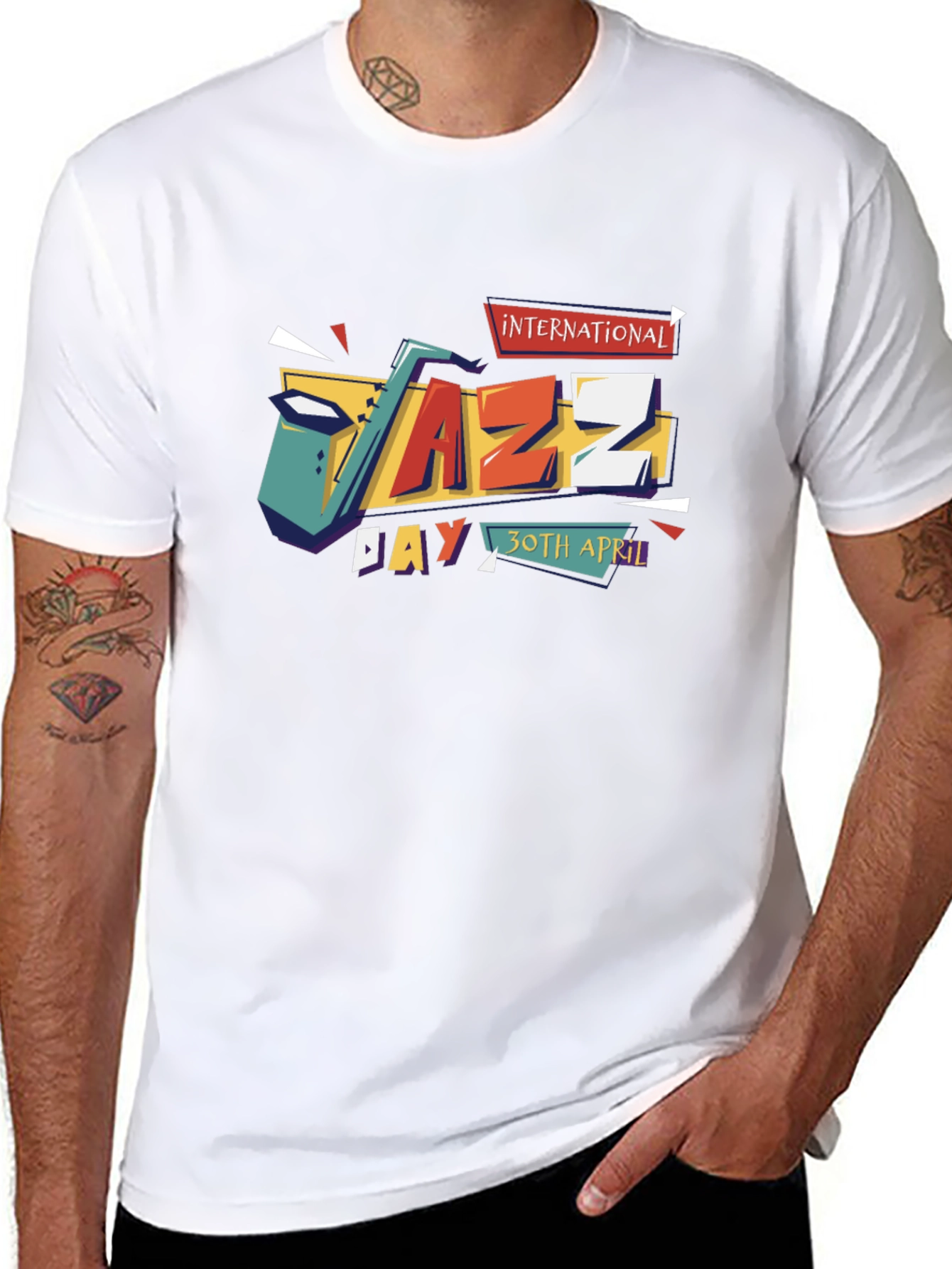 International Jazz Day Graphic T-Shirt - 30th April